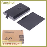fanghui สำหรับ Xbox 360บางเฉียบภายในฮาร์ดดิสก์สีดำเคส HDD สีฟ้าใส