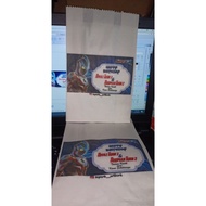 Print paper bag birthday Ultraman
