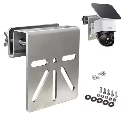 Wall Mount Gutter Bracket Gutter Mount Metal Wall Mount Bracket Channel Mount Solar Camera Holder fo
