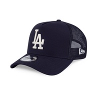 [ORIGINAL] NEW ERA A-FRAME TRUCKER LOS ANGELES LA DODGERS Logo Colour Era 9FORTY BLACK SNAPBACK CAP