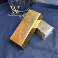 Fine gold 999.9 - miniatur emas batangan 1000 gr