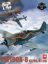 BF-009 1/35 FW190A-8 R2/R6/R7/R8 4in1 Fighter Aircraft