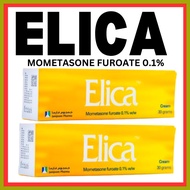 ◮ ∨ ﹍ Elica Cream 30g Exp Feb 2026 Mometasone Furoate 0.1%