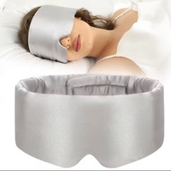 Silk Sleep Eye Mask Adjustable Padded Drowsy Dupe Wrap