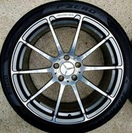 【莊輪子AMG鋁圈專賣店】賓士W204 C63 Black Series 19吋AMG前後配超輕量 鍛造鋁圈含胎一套