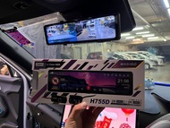 Byd atto 2 安裝 台灣 MASIGO 電子倒後鏡  H755D STARVIS 2星光2代流媒體高階電子後視鏡(2K+2K)