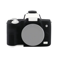 เคสป้องกันซิลิโคนนิ่มสำหรับ Canon EOS M50 Mark I/ M50 II (สีดำ) 【เพิ่มฟังก์ชัน】