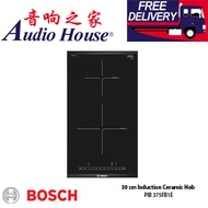 BOSCH Induction hob/ 30cm/ Cook fast/ Clean/ Safe/ Easy cleaning/ Low energy consumption/ PIB375FB1E