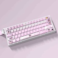 pbt keycaps keycap anime keycaps Twilight Theme Keycap Adapt to 60/64/68 Magnetic Axis Keyboard Subl