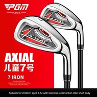 PGM Golf Club Children's No.7 Irons for Boys and Girls Beginner's Practice Club Graphite Club Youth 