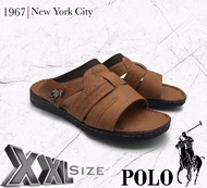 Quality Assurance Polo Men’ XXL Plus Size Comfort Sandals Stitching Outsole Long Last Sandal Lelaki 