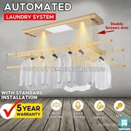 【In stock】Gsf Automated Laundry Rack Smart Laundry System Clothes Drying Rack 5 Years Warranty + Standard Installation SF8Y