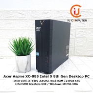 ACER ASPIRE XC-885 INTEL CORE I5-8400 8GB RAM 240GB SSD USED DESKTOP REFURBISHED PC