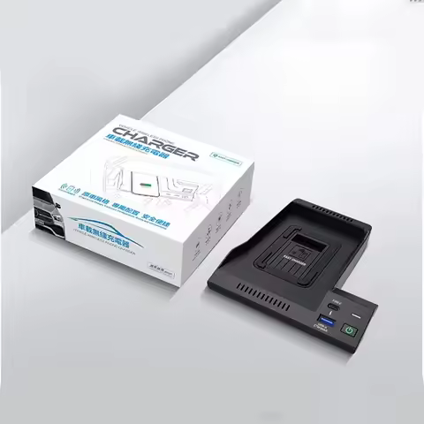 Car Wireless Charging Charger Mobile Phone Fast Charging Plate for Mercedes Benz W213 E-Class E200 E