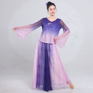 Classical Dance Costume Gradient Costume Chinese Dance Costume