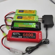 ✟℗Ni-MH Ni-MH SC battery 4/5SC7.2V8.4V9.6V remote control toy car battery Odamiya plug