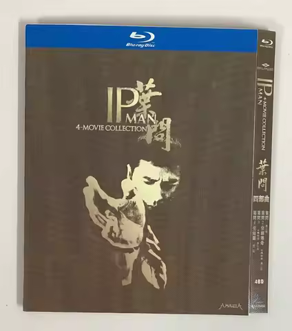 Classic Old Movie Ip Man Quadrilogy BD Blu-ray Disc