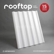 Atap uPVC Rooftop I Series I-Series 2 Meter Rumah Gedung Ruko Alderon Rooftuff Halodeck Solartuff P