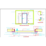 Cold Room Swing Door (Normal Accessories)