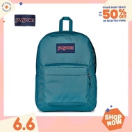 Jansport Backpack Superbreak Plus Emerald Pool 26L