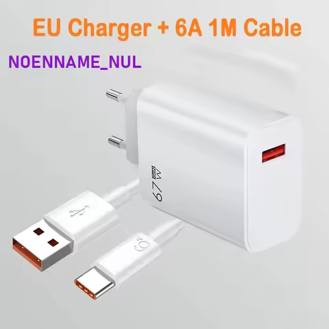 67W USB Charger Fast Charging Mobile Phone Adapter USB Quick Charger QC3.0 Adapter For iPhon Samsun