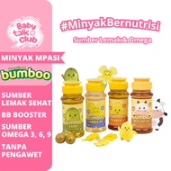 Barefood Bumboo Minyak MPASI Fat Oil Canola Evoo Olive Sumber Lemak MPASI