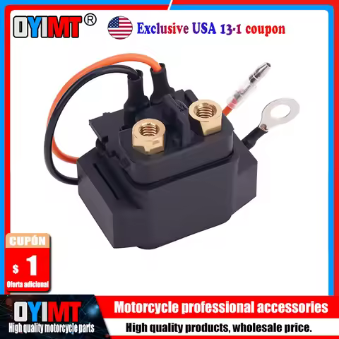 Motorcycle Starter Relay Solenoid For Yamaha 225HP 90HP 60HP 75HP 150HP 115HP 225HP 200HP 50HP 70HP 
