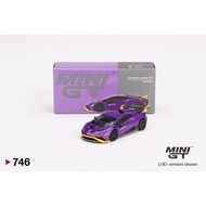 Mini GT 1/64  Lamborghini Huracán STO Viola Pasifae