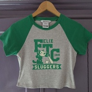 PRELOVED CROP TOP URBAN REVIVO