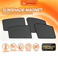 Magnetic Car Sun Shade Perodua Toyota Car Auto Side Window Curtain Car SUNSHADE AXIA ALZA ARUZ BEZZA