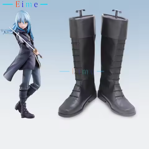 Rimuru Tempest Cosplay Shoes Anime Cosplay Boots Halloween Carnival Props Custom Made Big Size Rimur