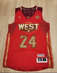kobe bryant all star 2011 swingman sw jersey size S 高比 球衣 波衫 adidas nba
