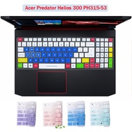 For Acer Nitro 5 AN517-57 AN517-53 Acer Predator Helios 300 PH315-53 PH315-52 PH315-54 PH315-55 15 15.6 Inch Laptop Silicone Keyboard Cover Skin Protector