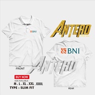 Bumn Bank BNI Polo Collar T-shirt Bank Negara Indonesia