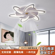 Factory Creative Living Room Fan Light Simple Main Bedroom Direct Sales Hall Ceiling Modern Fan Ligh