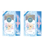 Fafa Story Fabric Softener 1200ml Refill for Sora's Walk Floral Soap Scent x2