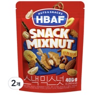 HBAF Nuts & Snacks Snack Mix Nuts, 400g, 1 Pack