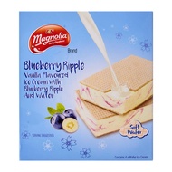 Magnolia Blueberry Ripple Wafer Ice Cream - Frozen