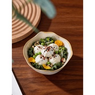 Japanese Snack Bowl Exquisite Beautiful Bibimbap Bowl Household Ceramic Bowl Creative Salad Bowl Inf