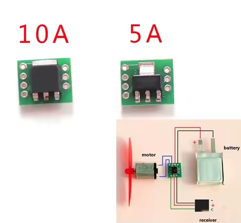 Ultra Light Brushed ESC Single Way 5A 10A 1S LIPO Electric Speed Control One-Way ESC