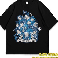KATUN Chelsea 17 - T-shirt Fans Edition - Shirt Chelsea - Football T-shirt Made of 30s Combed Cotton