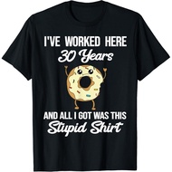 Funny 30Th Work Anniversary 30 Year Employee Appreciation Gift Unisex T-Shirt