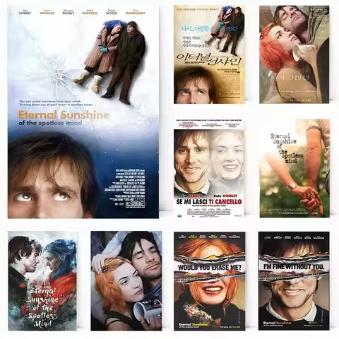 Classic Romantic Film Eternal Sunshine of the Spotless Mind Movie Poster Wall Art Canvas Painting Ho