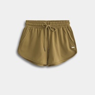 HI STYLE - Women Short Jogger  - Khaki - FVA610139