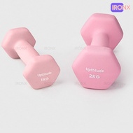 Hexagonal Dumbbell Women's Fitness Little Dumbbell Matte Finish Weights Dumbbell Small Weight
