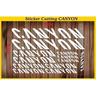 Cutting sticker fixie canyon canyon sticker cutting mtb bicycle frames