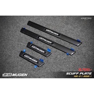 Scuff Plate Mugen Civic FE FL Fls FC FK Fk8 HR-V 2021 Country japan Accessories Modified Car