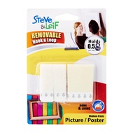 Steve & Leif SuperGrip Removable Hook & Loop Strips (Medium/Large) 4 Sets (MIN PURCHASE 2)