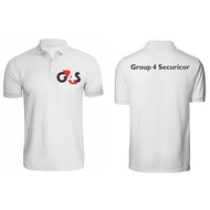 T-SHIRT POLO SHIRT G4S GROUP SECURICOR TSHIRT SECURITY DISTRO - Polo G4S - G4S SHIRT