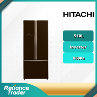 HITACHI French Bottom Freezer 3 Door 510L Refridgerator R-WB560P2M PETI SEJUK